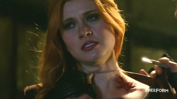 This is called the ‘info-dump’ rune, and Clary is reacting to it in much the same way I am.